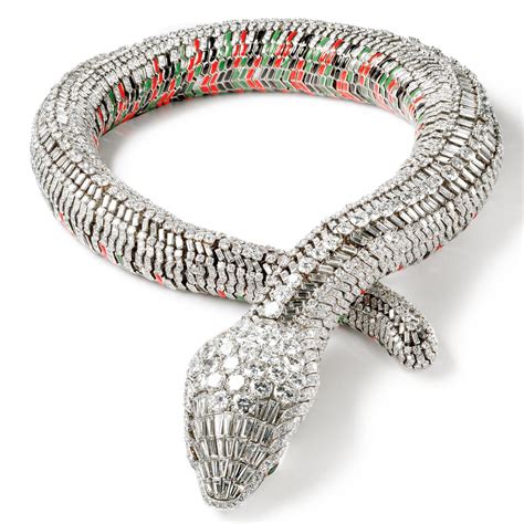 men's cartier necklace|cartier diamond snake necklace.